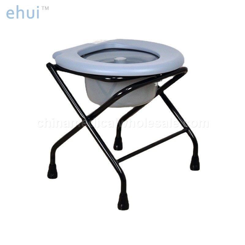 Manufacturer of portable folding iron toilet chair