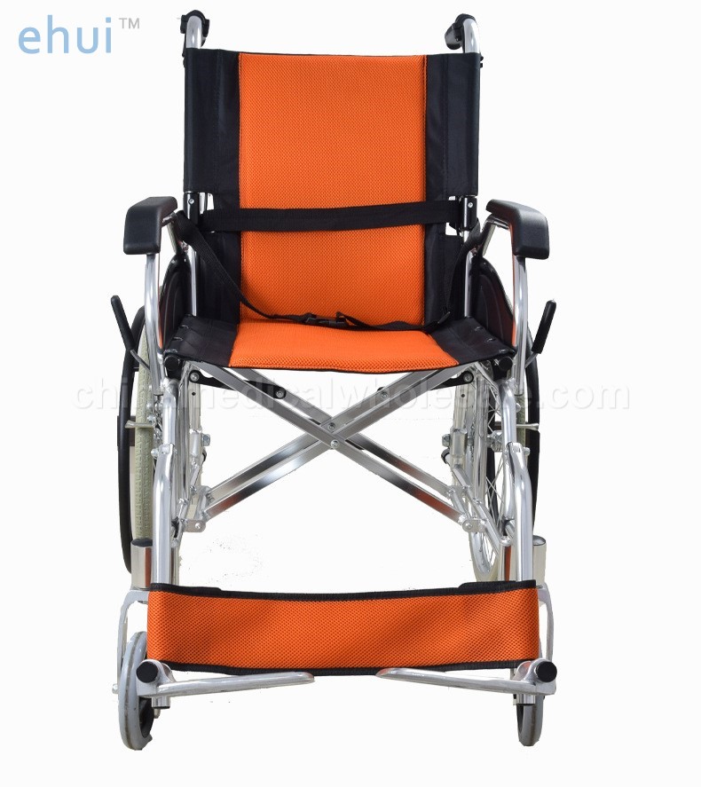 Aluminum alloy folding manual wheelchair