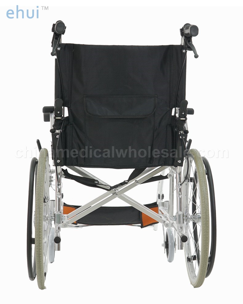 Aluminum alloy folding manual wheelchair