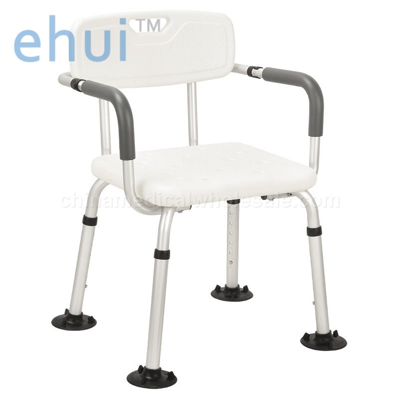 Direct selling aluminum alloy bathroom non slip bath chair