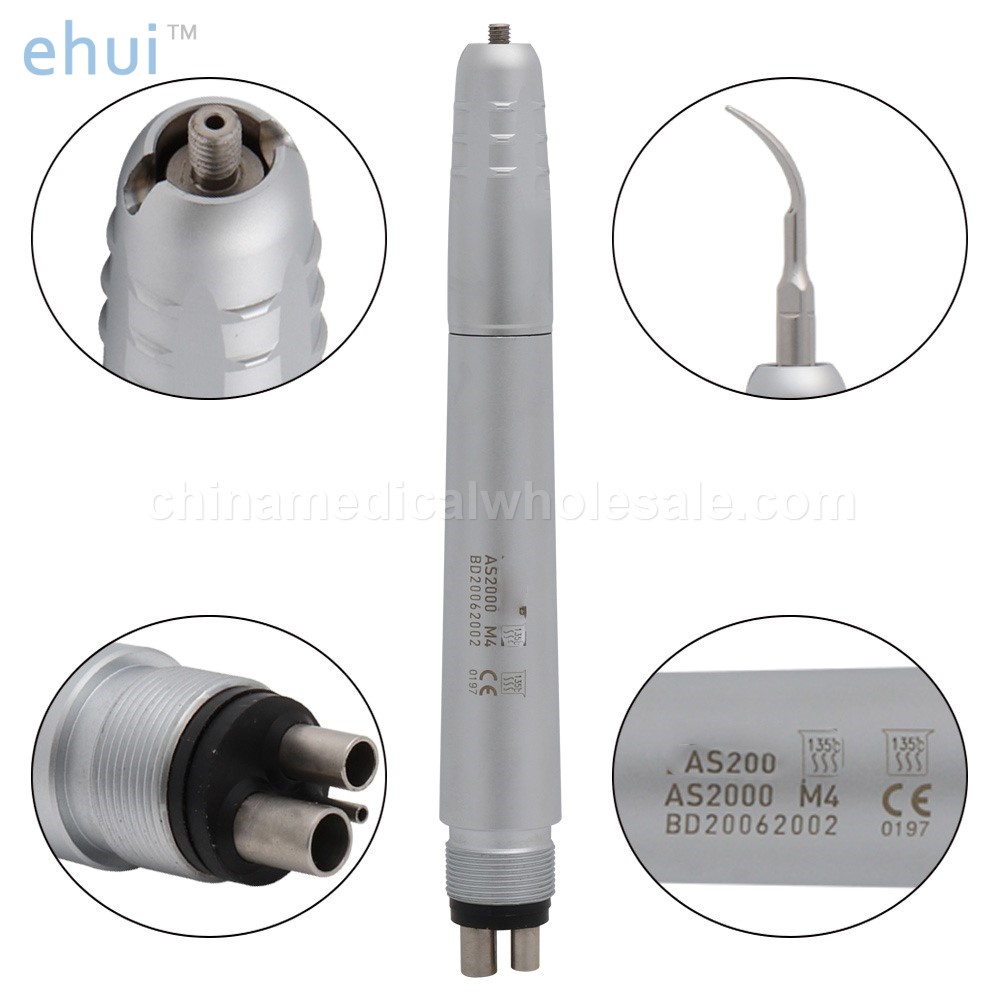 High frequency stone removing low noise dental cleaner