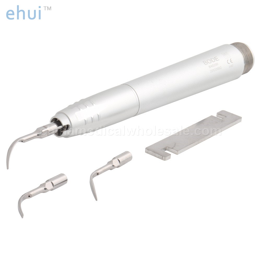 Ultrasonic pneumatic adult dental cleaning machine