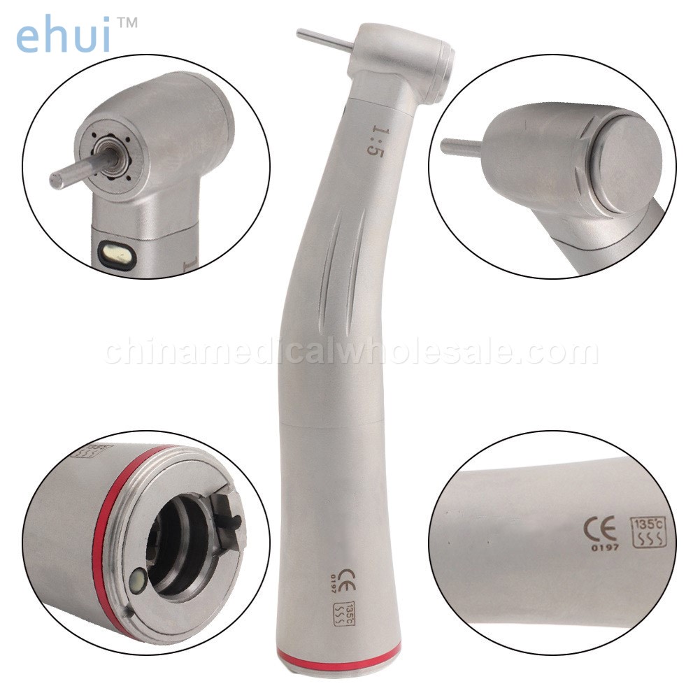 Ceramic dental optical fiber low speed handset