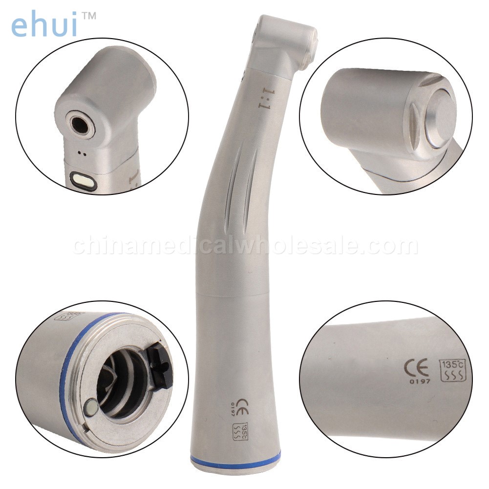 Ceramic dental optical fiber low speed handset