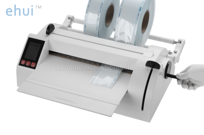 Dental autoclave roll cutting sealing machine