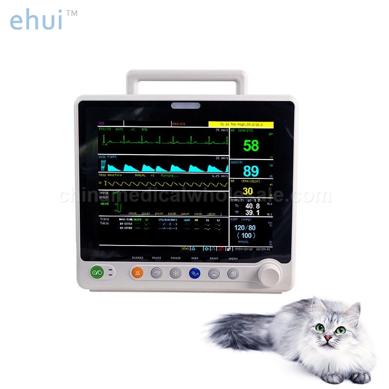 Veterinary medical equipment for horses dogs and cats vital signs carbon dioxide monitor