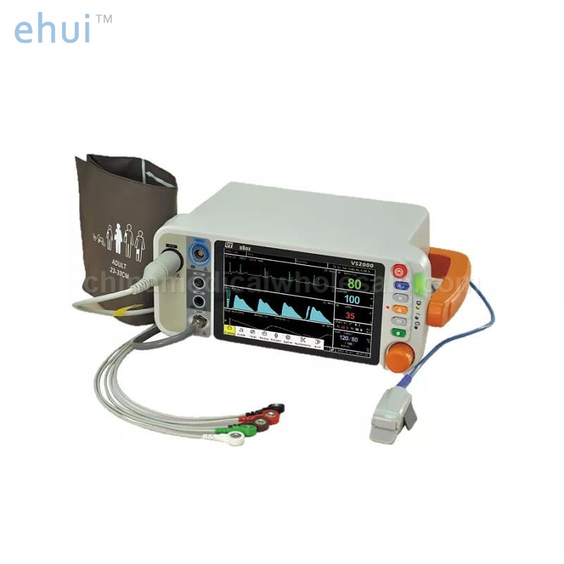 Veterinary portable anesthesia machine and monitor