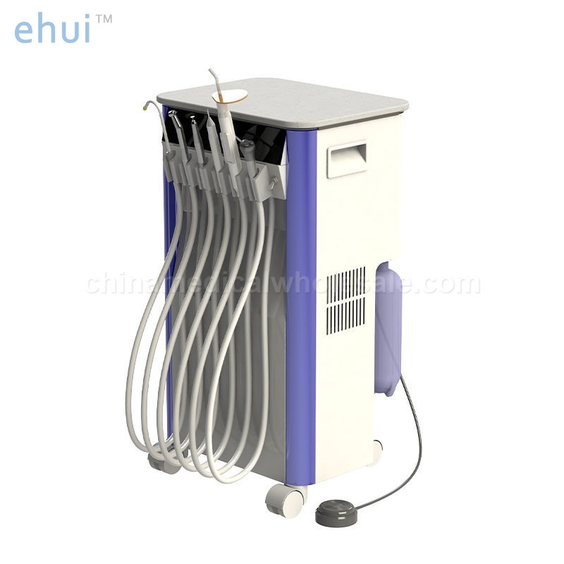 Mobile dentistry for vacuum equipment in veterinary hospitals