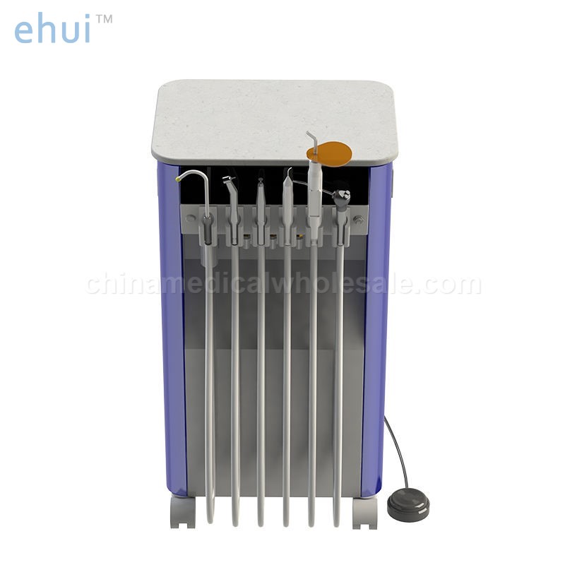 Small portable dental pneumatic turbine