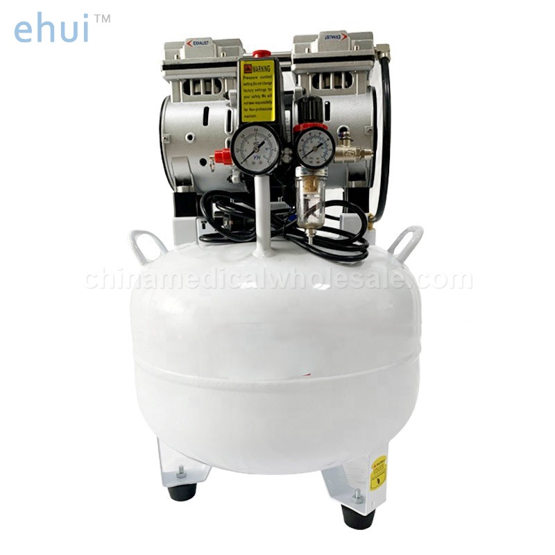 Supply one-to-one oil-free air compressor for dental unit