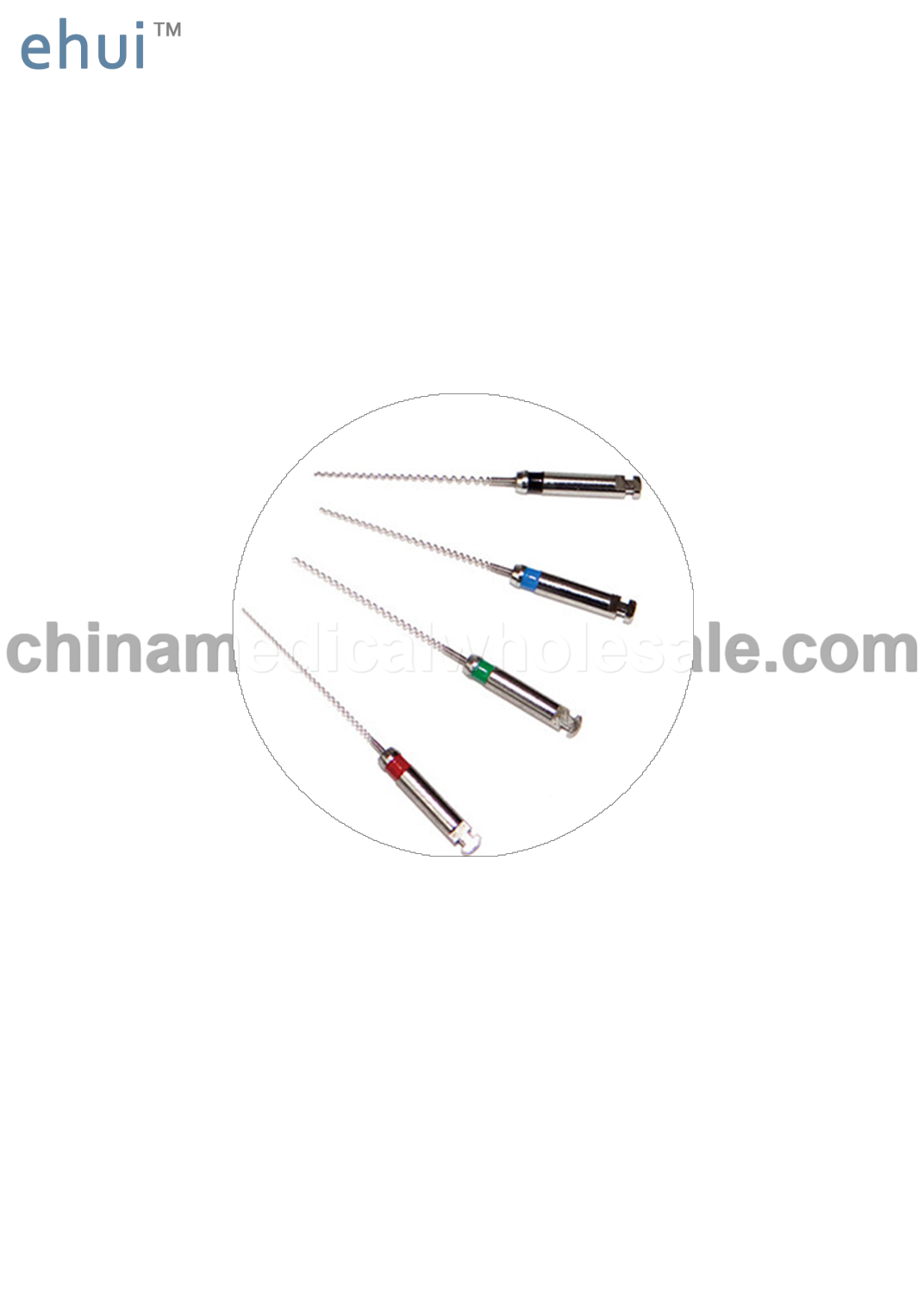 Durable low-cost stainless steel root canal file dental equipment