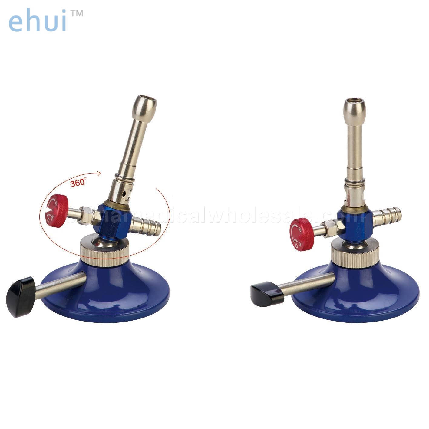 Dental lab equipment single-tube gas light