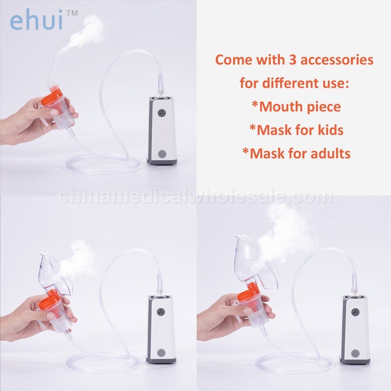 Portable DC nebulizer for asthma rechargeable medical nebulizer