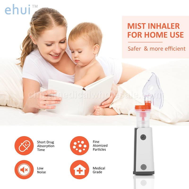 Portable DC nebulizer for asthma rechargeable medical nebulizer