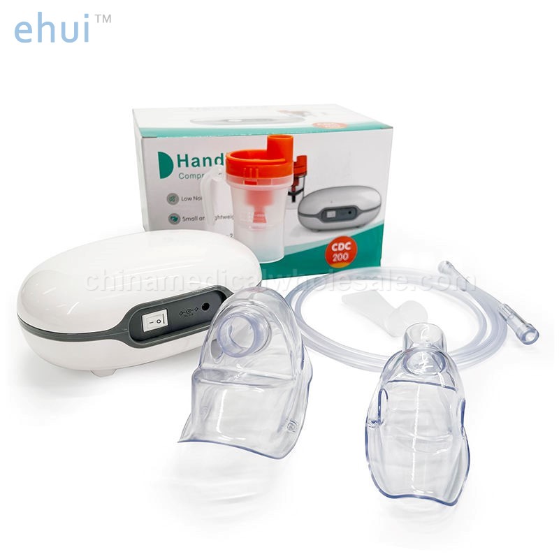 Portable medical atomizer set