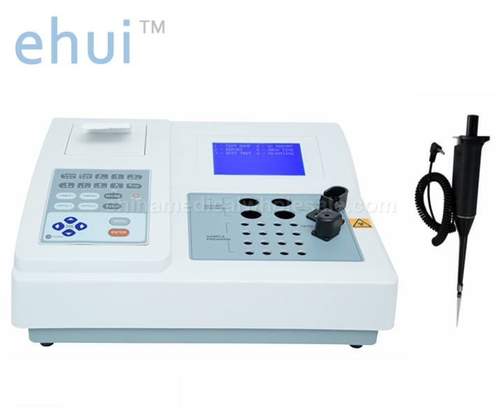 Semi Automatic Coagulation animal blood analyzer