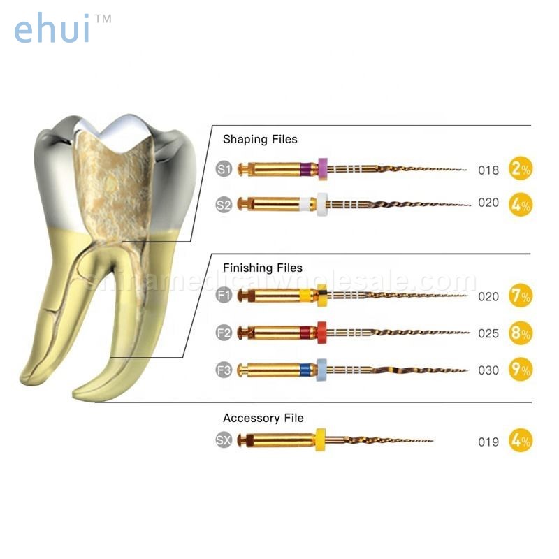 Dental Supplier Wholesale Dental Endodontic Rotary Files Dental Root Canal File