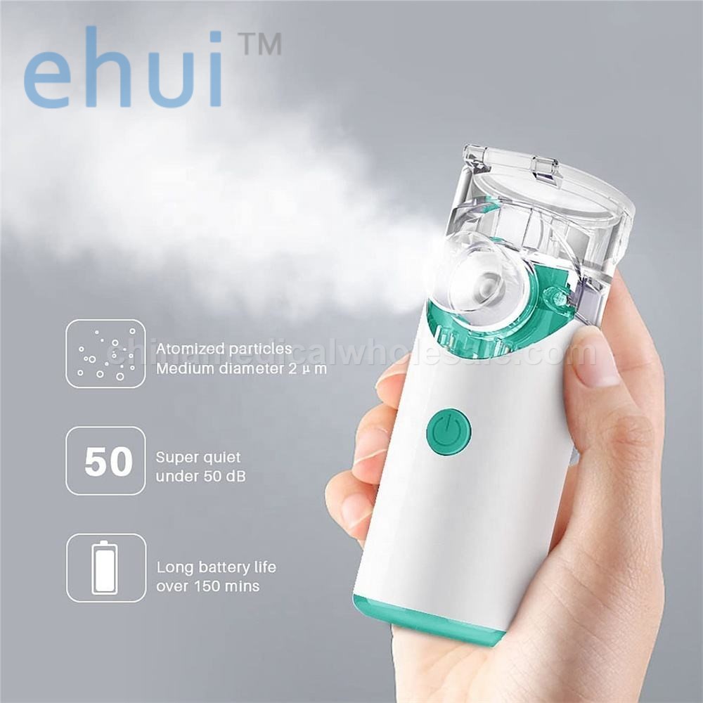 Portable mini ultrasonic mesh asthma atomizer