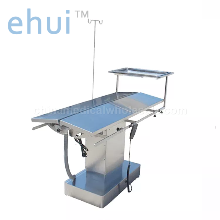 Manufacturer of direct selling stainless steel V-shaped constant temperature left and right tilt electric lifting operating table