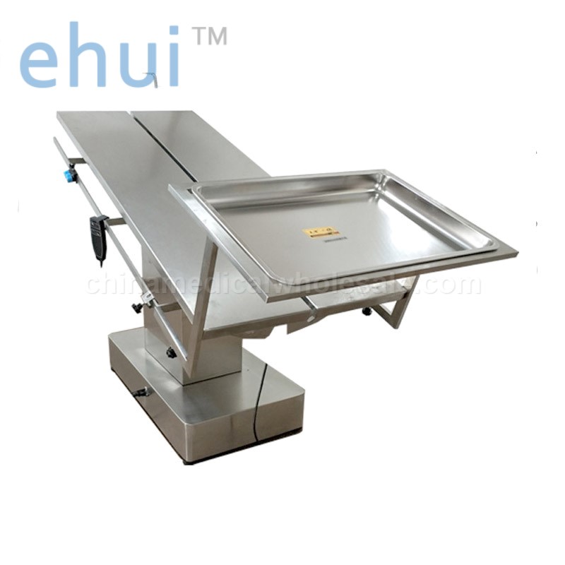 Manufacturer of direct selling stainless steel V-shaped constant temperature left and right tilt electric lifting operating table