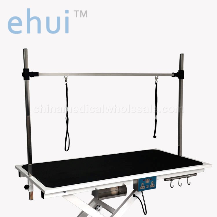 Adjustable electric lifting dog beauty surgery table