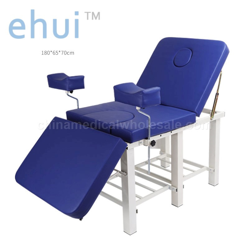 Medical obstetrics and gynecology examination bed surgical delivery bed