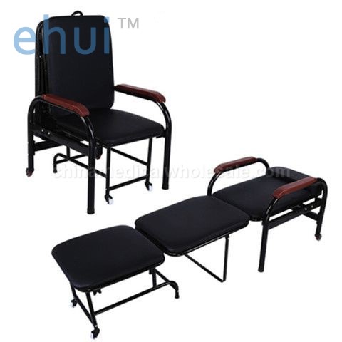 Hospital ward folding escort chair outpatient escort bed multifunctional chair