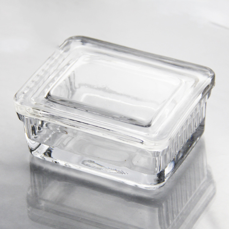 Glass staining jar Slide vertical square horizontal vertical square staining jar