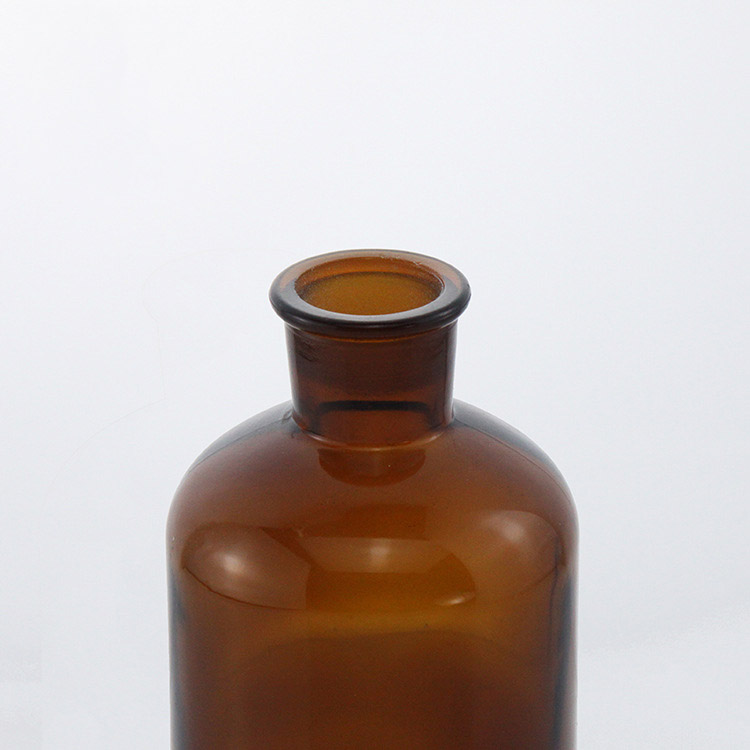 Brown small mouth reagent bottle 500ml laboratory reagent bottle