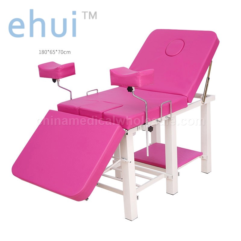 Medical obstetrics and gynecology examination bed surgical delivery bed