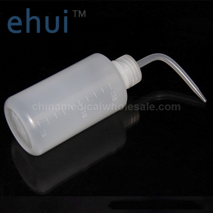 Plastic bottle washing laboratory rinsing bottle cleaning bottle elbow bottle washing