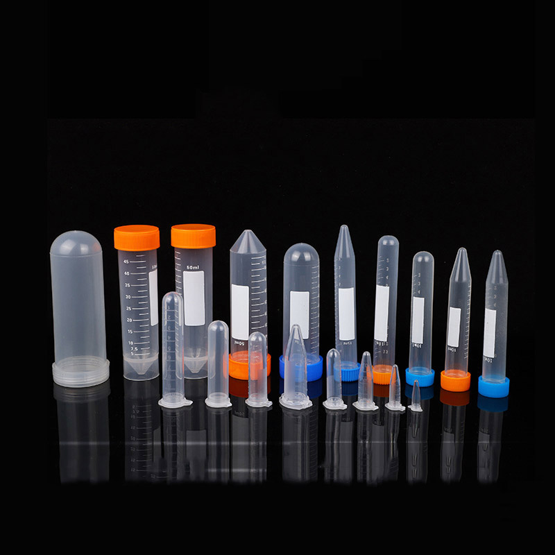 Centrifuge tube experiment consumables plastic graduated test tubes