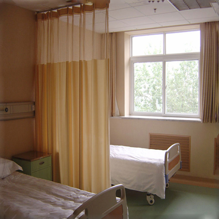 Medical curtain isolation curtain thickened curtain fabric flame retardant curtain