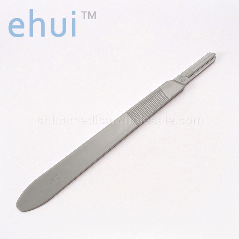 Stainless steel surgical knife handle veterinary practice teaching knife handle wholesale