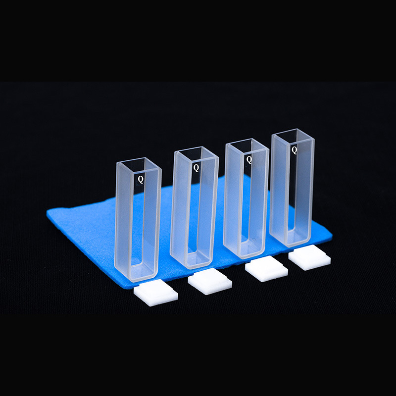 10mm UV quartz cuvette two-pass high light transmittance 3.5ML