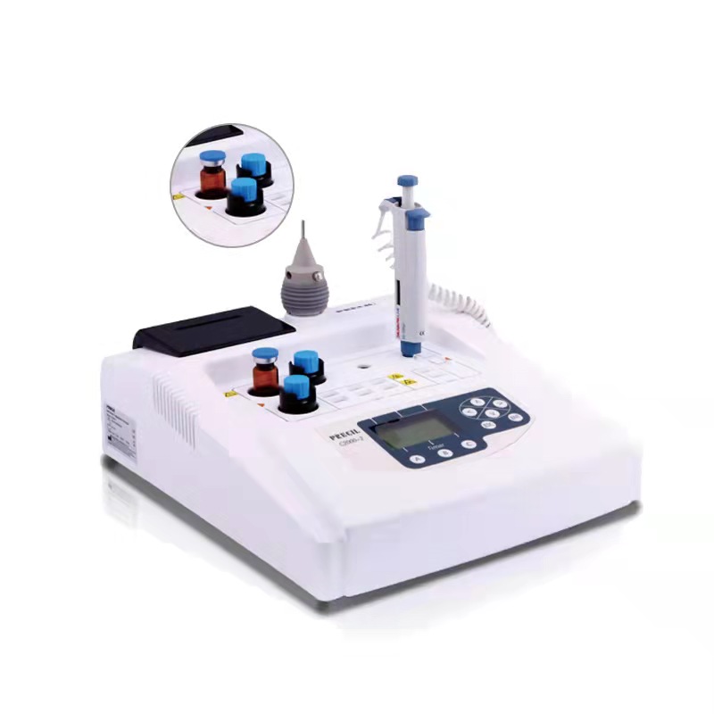 Semi-automatic coagulation analyzer C2000 dual channel coagulation detector