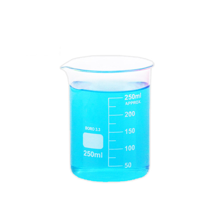 50ml beaker high temperature resistant glass beaker with mouth measuring cup