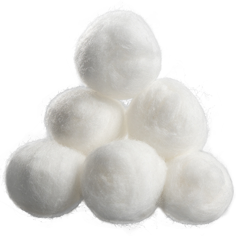 Disposable Skimming Cotton Balls Cotton Wound Sterilization Cleaning Cotton 25g