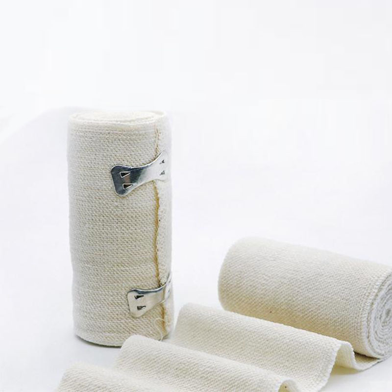 Wholesale spandex white elastic bandage cotton elastic bandage China