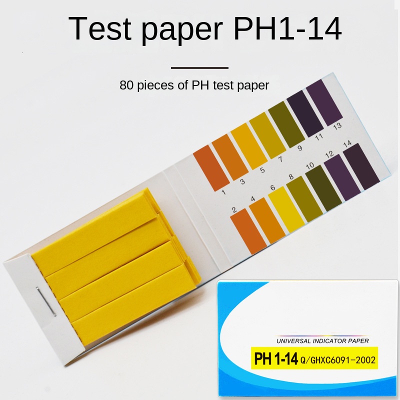 ph test paper urine test paper 1-14 test paper human body acid-base test