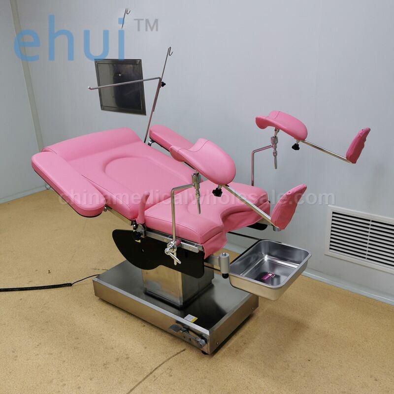 Multifunctional electric gynecological delivery bed gynecological surgical bed