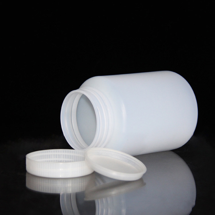 Plastic reagent bottle wide mouth sampling bottle powder bottle wide mouth bottle