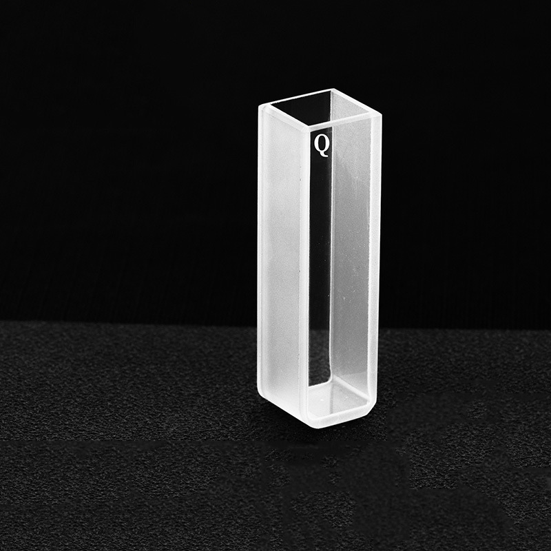 10mm UV quartz cuvette two-pass high light transmittance 3.5ML