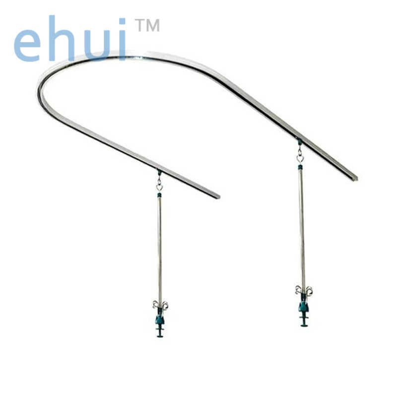 Hospital U-shaped L-shaped infusion track stainless steel boom overhead track