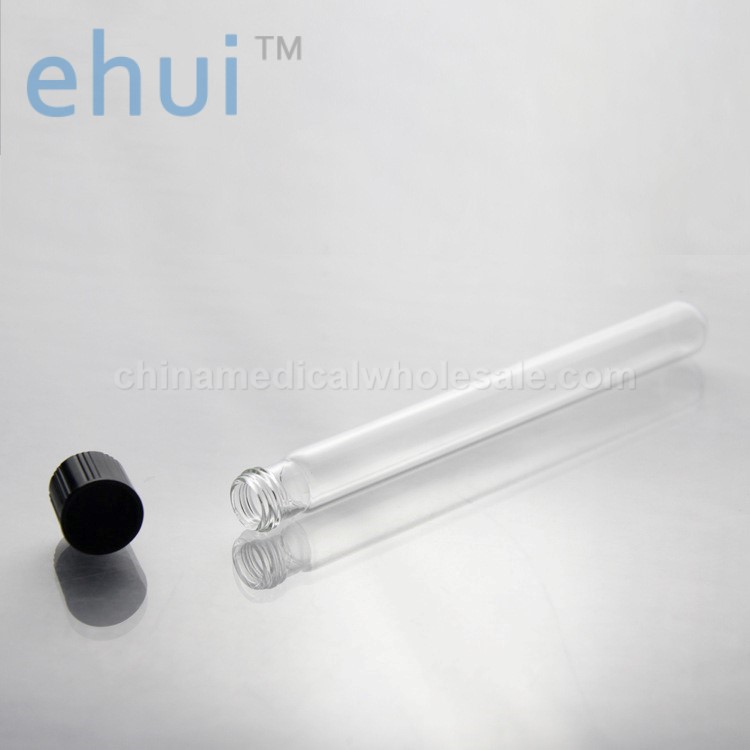 High-temperature high-pressure screw-top test tubes laboratory glass test tubes