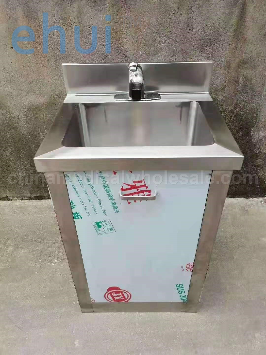 Single 304 stainless steel sink Operating room workshop medical sink