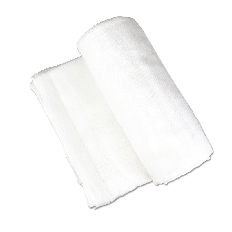 Large roll of skimmed cotton medical gauze surgical dressing 80cmx8m