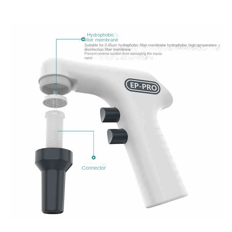 Laboratory electric pipette pipetting pump pipetting aid electronic pipetting gun