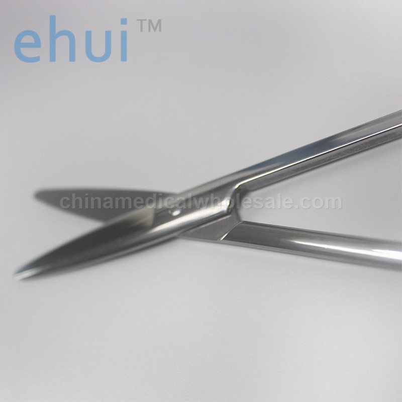 Stainless steel scissors for cosmetic surgery gauze removal scissors