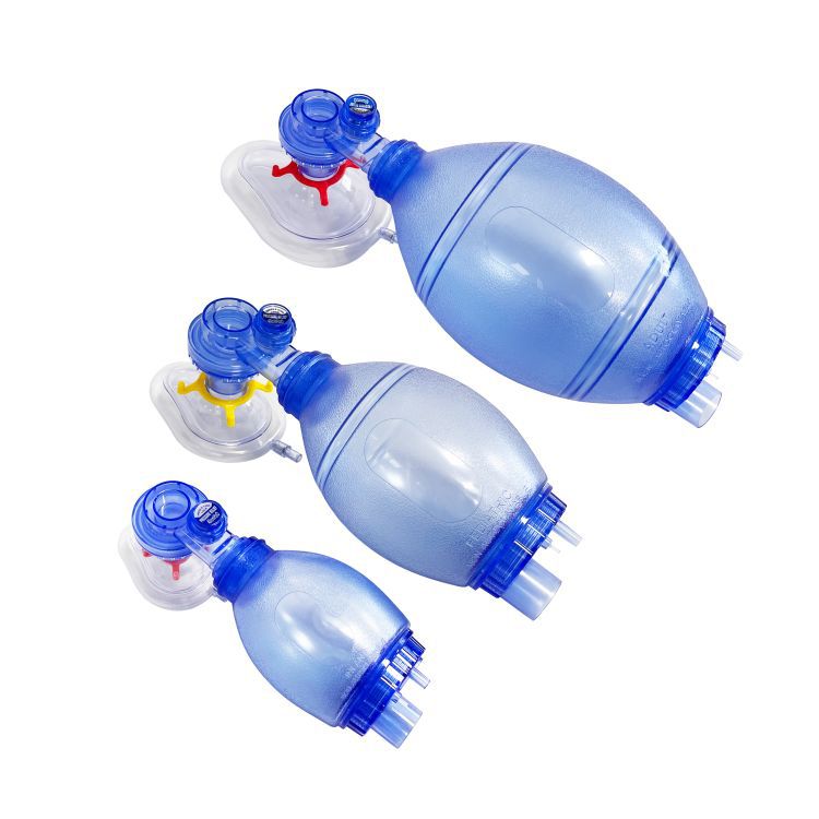 PVC disposable simple respirator CPR training first aid manual resuscitator Manufacturer